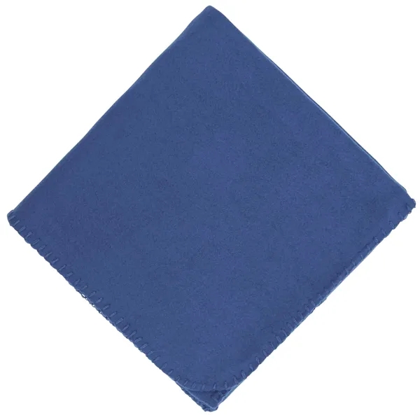 Blue (Bl) color option for Fleece Blanket