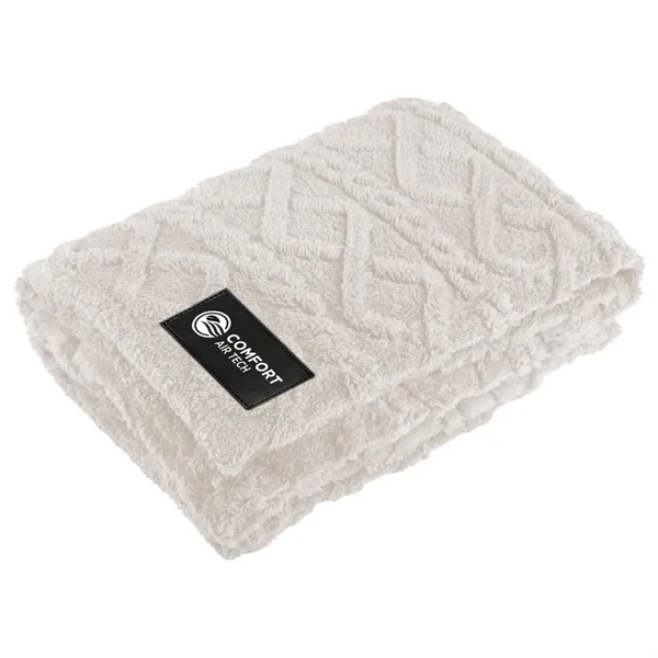 Cream color option for Rpet Sherpa Fleece Blanket