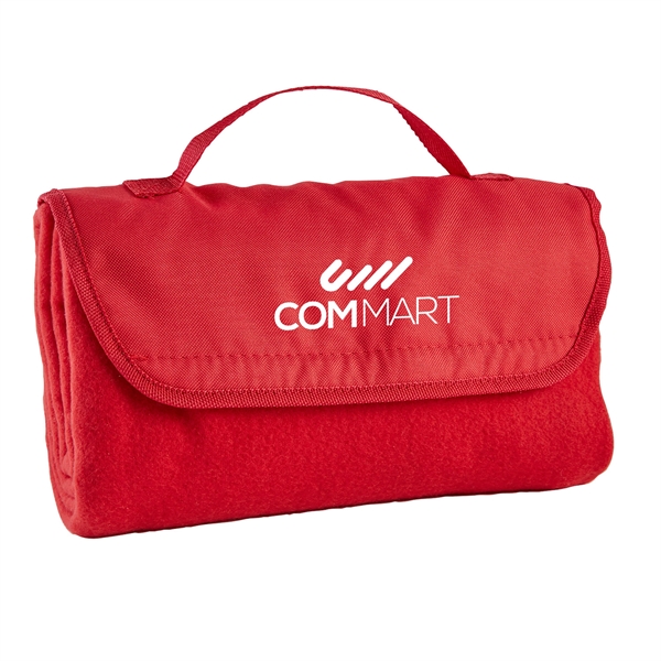 Red color option for Fleece Roll Up Blanket