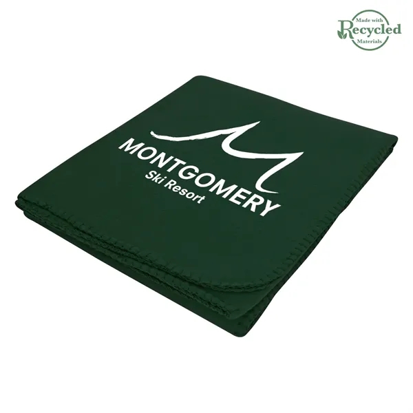 HUNTER GREEN color option for Filmore Fleece Blanket