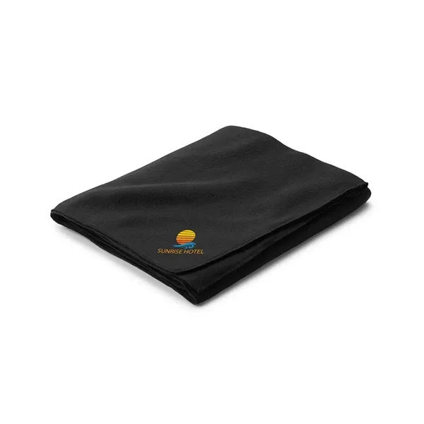 Black color option for Budget Fleece Blanket