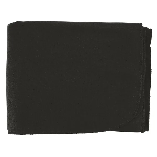 Black color option for 100% Recycled Pet Economy Fleece Blanket