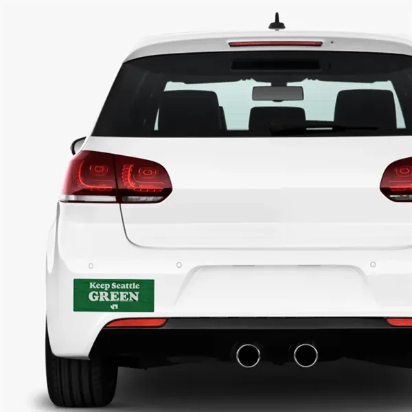 White color option for Custom Bumper Stickers 4x4