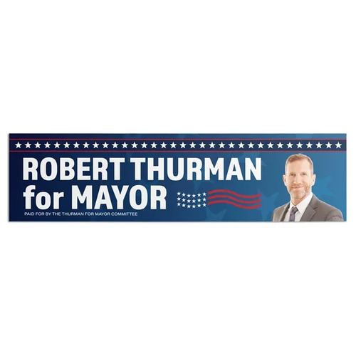 Main photo of 11.5" X 3" Bumper Sticker 4 Cp