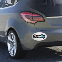Oval Custom Bumper Stickers