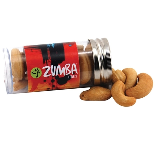 Main photo of Cashews In A 3 " Plastic Tube With Metal Cap