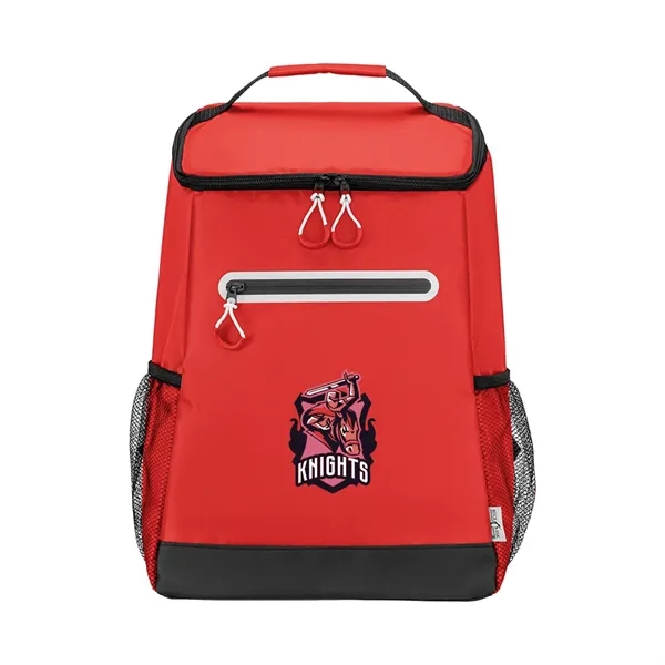Red color option for Kool Pak® 36 Can Cooler Backpack