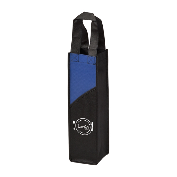 Royal Blue color option for Sedona Non Woven Wine Tote