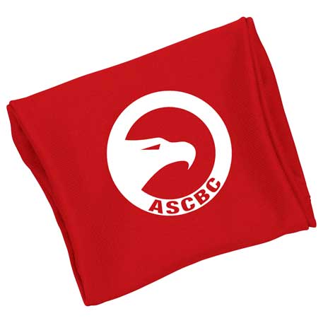 Red color option for Squat Wrist Band With Zipper