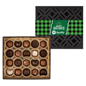 Photo of Gourmet Chocolate Truffles Gift Box W/ Full Color Band   20