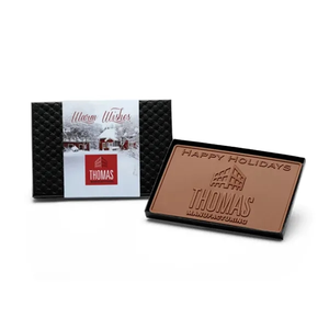 Photo of 3oz. Chocolate Bar With 4"X6" Gift Box