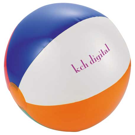 Multi Color color option for Swirl Beach Ball