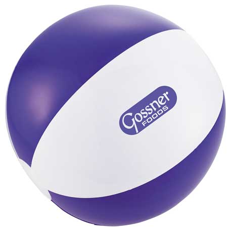 Purple/White color option for Swirl Beach Ball