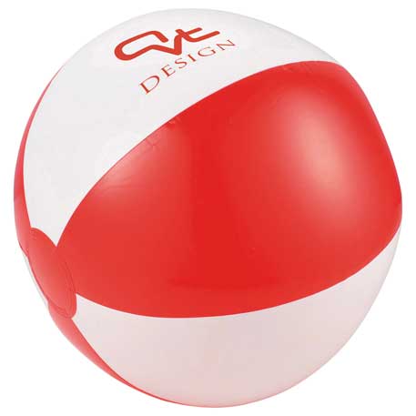 White/Red color option for Swirl Beach Ball