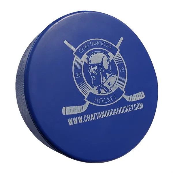 Blue color option for Hockey Puck Stress Ball