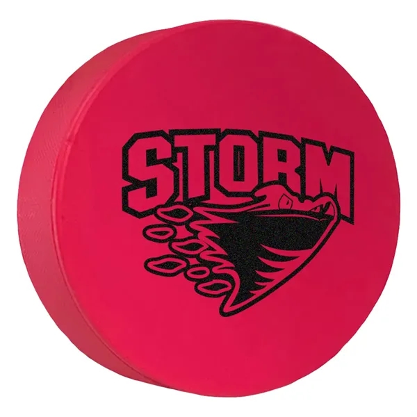 Pink color option for Hockey Puck Stress Ball