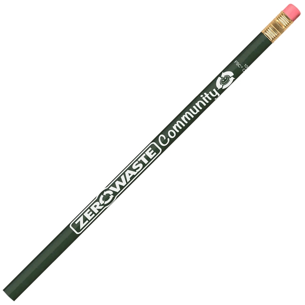 Green color option for Fsc Round Workhorse Pencil Special