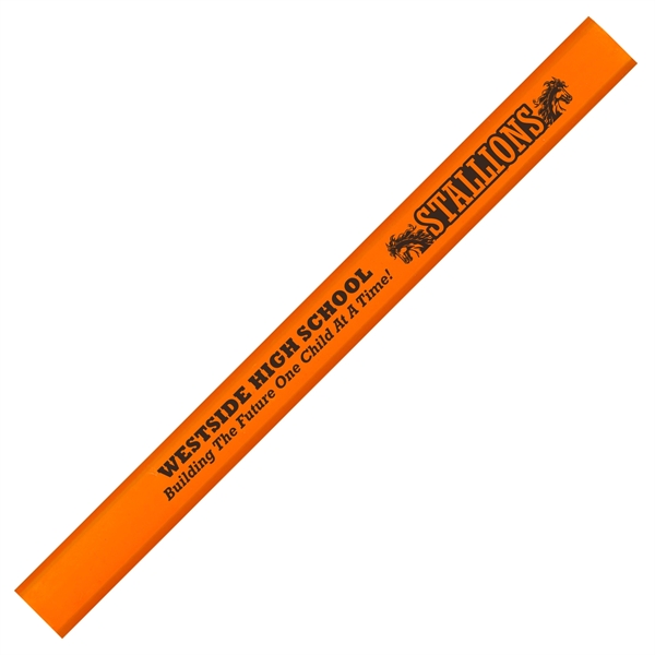 Neon Orange color option for Appaloosa Carpenter Pencil