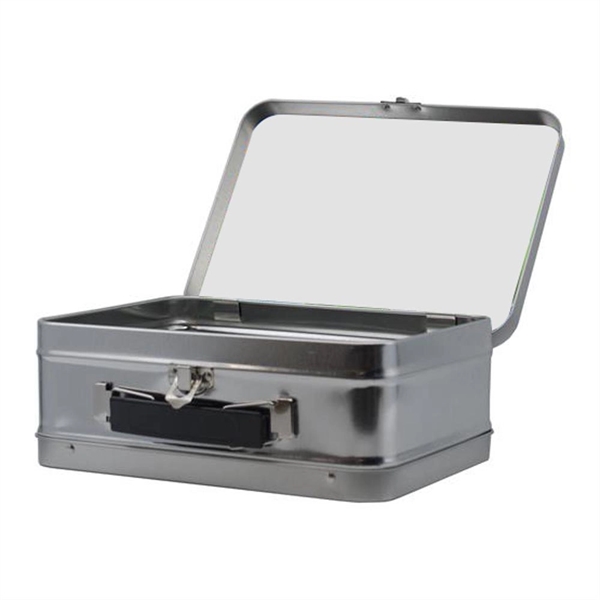 Silver color option for Classic Thin Lunch Box