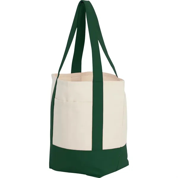 Dark Green color option for Mini Recycled 8oz Cotton Canvas Tote