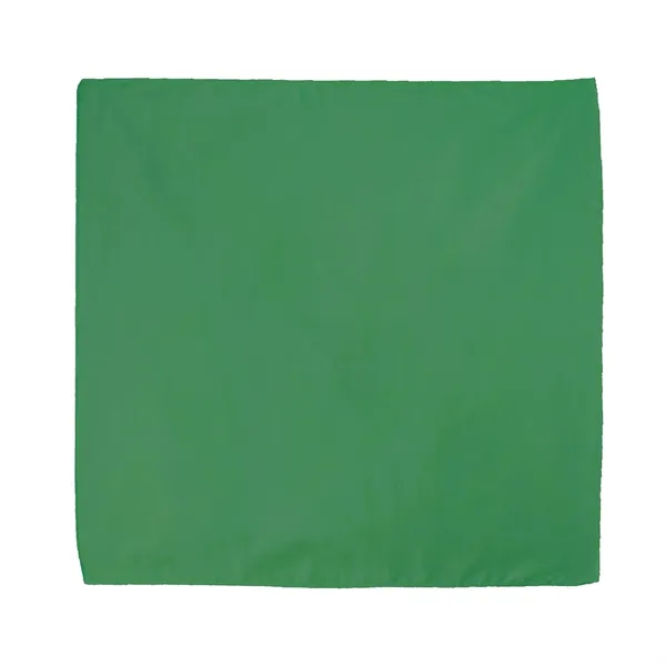 Forest Green color option for Solid Colored Bandana W/ Screen Print