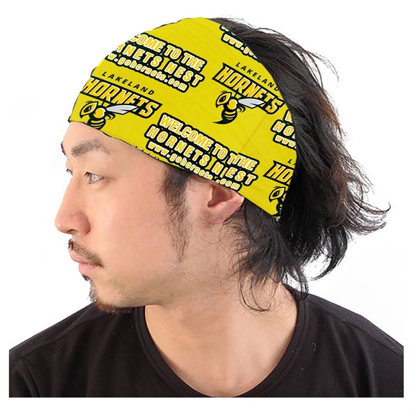 Black color option for Headband And Neck Wear Silkscreen   Domestic Production   22