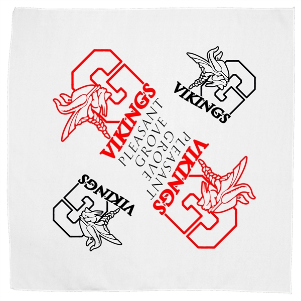 White color option for Headband And Neck Wear Silkscreen   Domestic Production   22