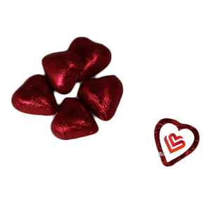Photo of Custom Wrapped Heart Shaped Chocolates