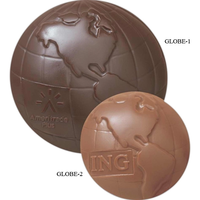 Chocolate Shape   1 1/2 Oz Globe