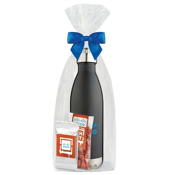 Matte Black color option for Water Bottle, Chocolate Basketballs, & Gatorade® Drink Pack