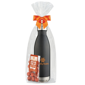 Photo of Water Bottle With Chocolate Basketballs