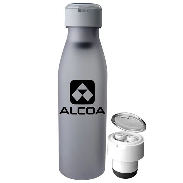 Clear color option for Silhouette Bluetooth Ear Bud Bottle