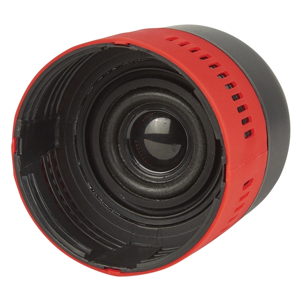 Charcoal-Red color option for 16 Oz. Tritan Rumble Bottle With Speaker