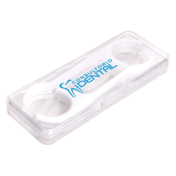 Clear color option for Toothpick Flosser