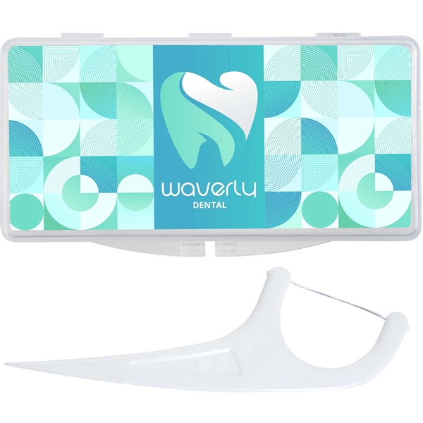 White color option for Dental Floss Pick
