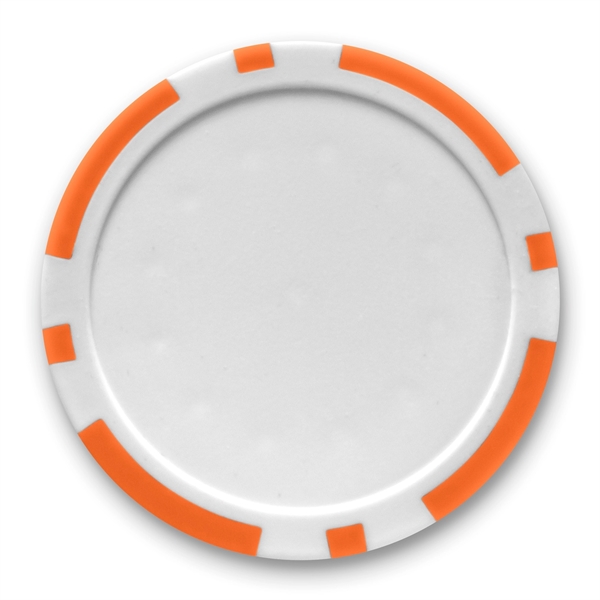 Orange color option for Golf Ball Tube With Tees, Divot Tool & Poker Chip