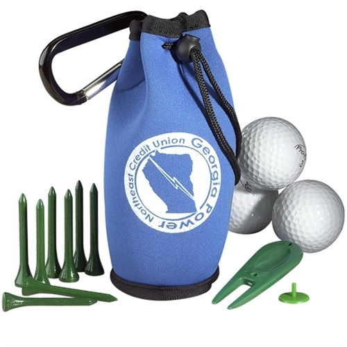 Main photo of Golf Kit In Carabiner Bag
