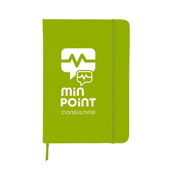 Green-Lime color option for Comfort Touch Hardcover Journal Notebook 5" X 7"