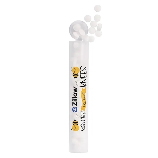Clear color option for Pop Top Tube With Micromints