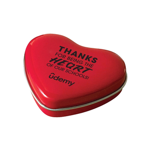 Photo of Sweet Heart Mint Tin With Micromints