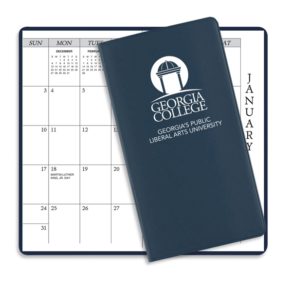 Navy Blue color option for Monthly Pocket Planers