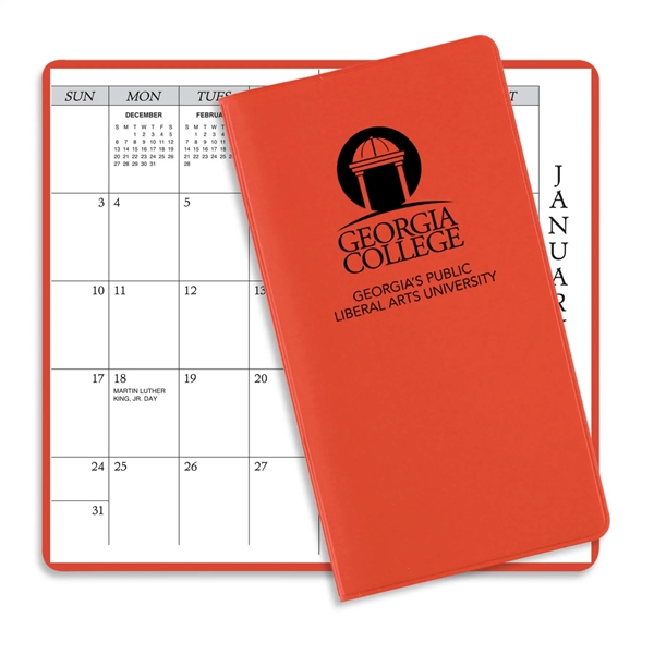 Orange color option for Monthly Pocket Planers