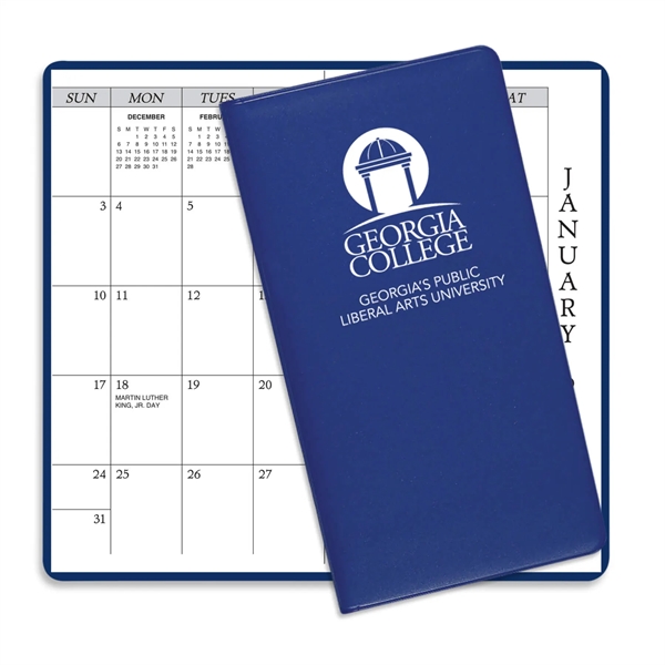 Royal Blue color option for Monthly Pocket Planers