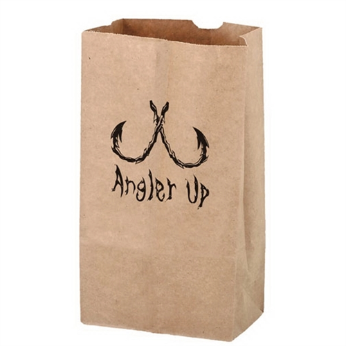 Main photo of Natural Kraft Paper Sos Lunch Bag   6 Lb   Flexo Ink