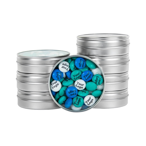 Main photo of 1.5 Oz. Personalized M&M's® In A Silver Tin