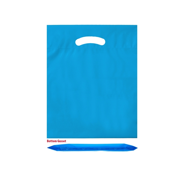Blue color option for Oxo Reusable Die Cut Fold Over Reinforced Bag   Flexo Ink