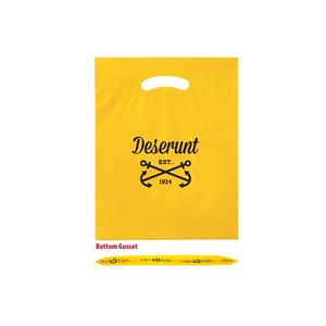 Photo of Oxo Reusable Die Cut Fold Over Reinforced Bag   Flexo Ink