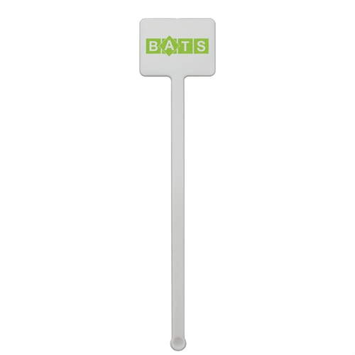 Main photo of 5.75" Rectangle Plastic Drink Stirrer   Colored
