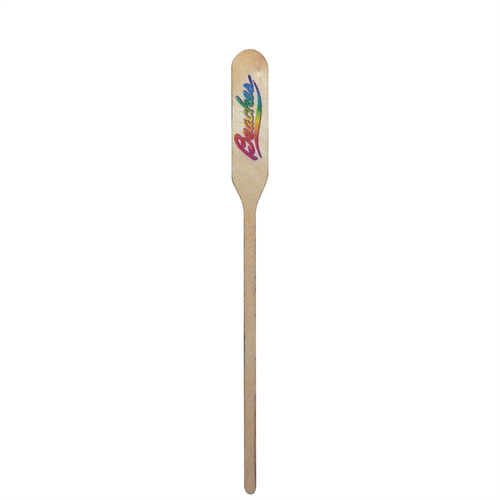 Main photo of 6" Paddle Wood Drink Stirrer