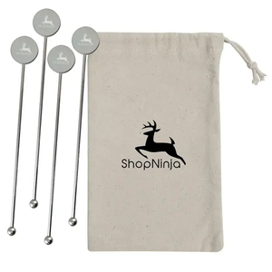 Photo of Stainless Steel Cocktail Stirrers Set